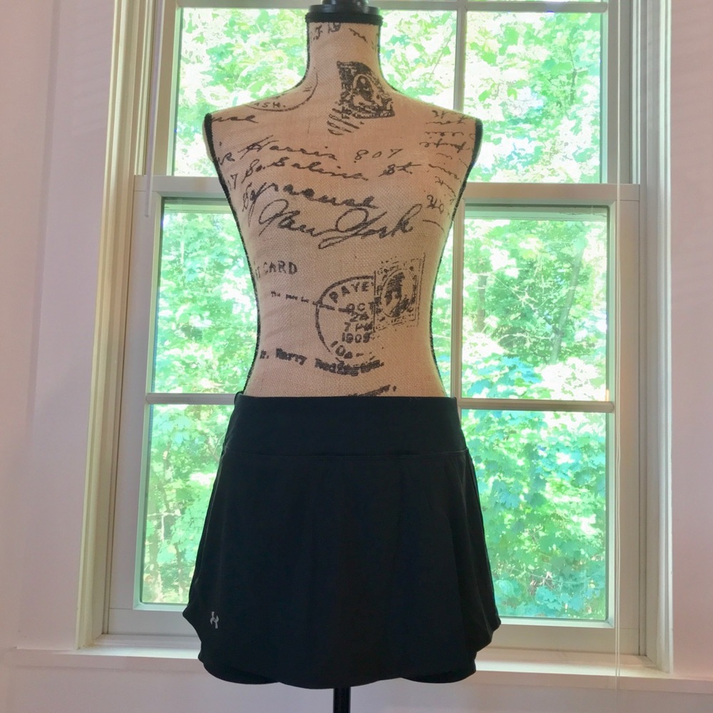 Black Running Skirt - Under Armour